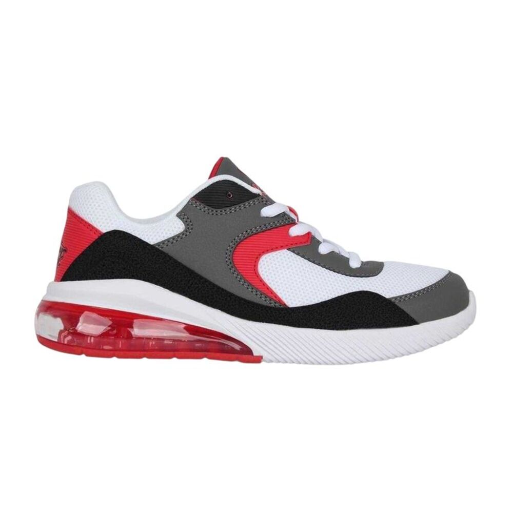 Rise Childrens/Kids Dispatch Sneakers / White/Red